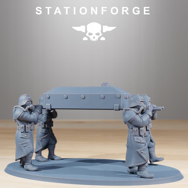 GrimGuard Casualties – Station Forge – 3D-utskrift