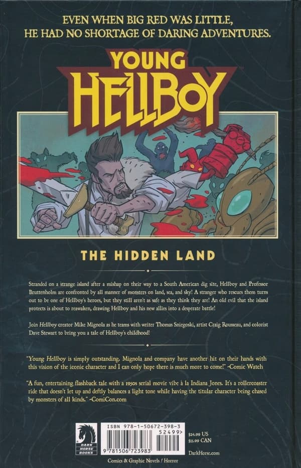 Young Hellboy: The Hidden Land by Mike Mignola