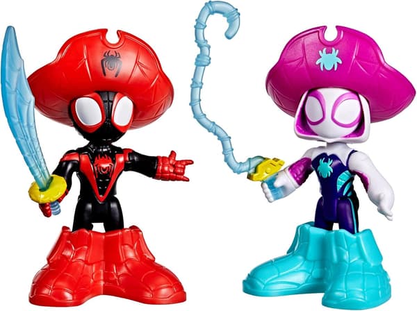 Miles Morales Ghost-Spider action figures – Pirates, 7.6cm