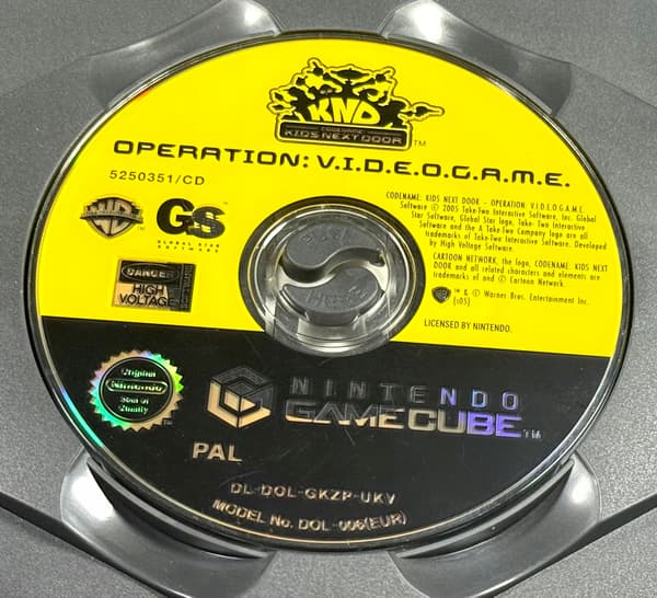 KND: Codename Kids Next Door – Operation Videogame for Nintendo GameCube