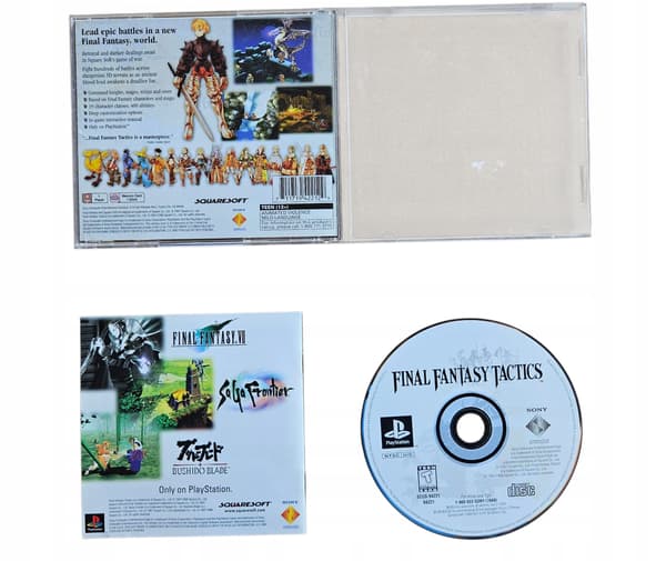 FINAL FANTASY TACTICS PSX PS1 PS2