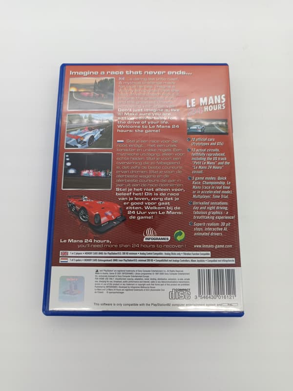 LE MANS 24 HOURS PlayStation 2 (PS2) boxed