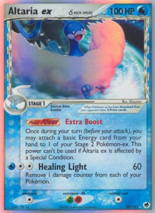 Pokemon Altaria ex δ Delta Species