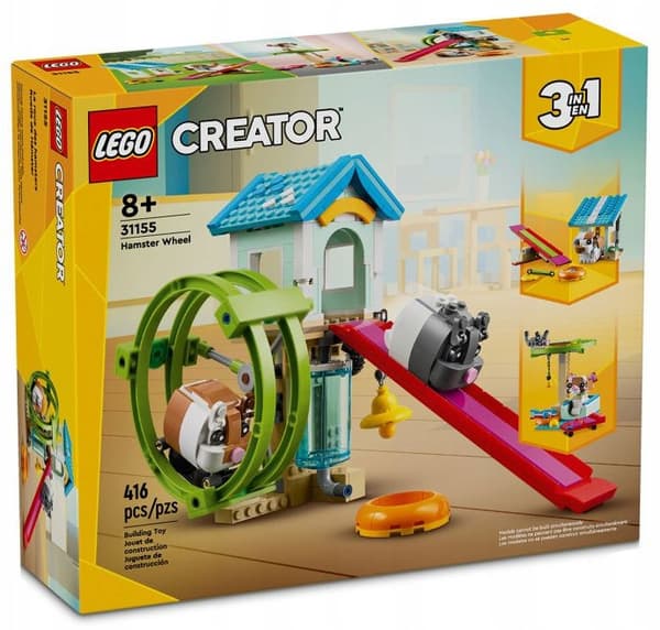 LEGO 31155 CREATOR 3-IN-1 – HAMSTER WHEEL