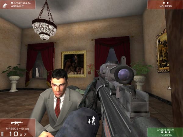 Tom Clancy's Rainbow Six 3 [GameCube], an action game