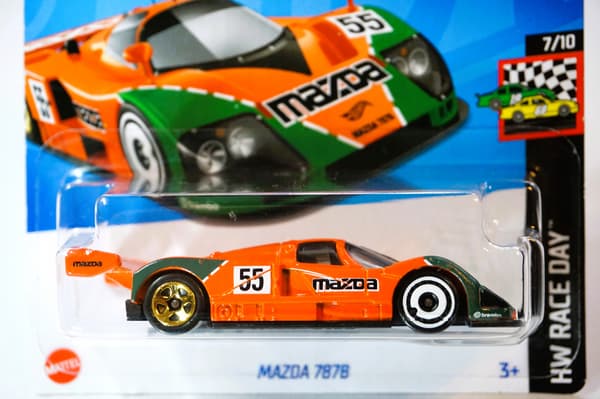 HOT WHEELS MAZDA 787B SPRING-DRIVE CAR