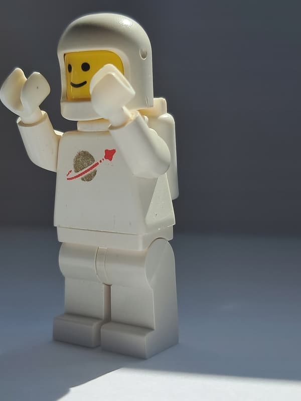 Lego sp006 Classic Space minifigure, 1 piece