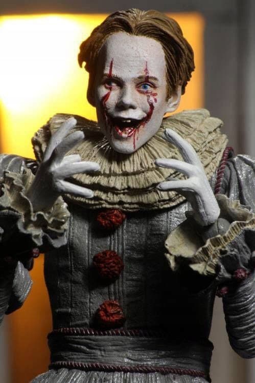 PENNYWISE 18 cm figurine from *It: Chapter Two* by NECA Ultimate