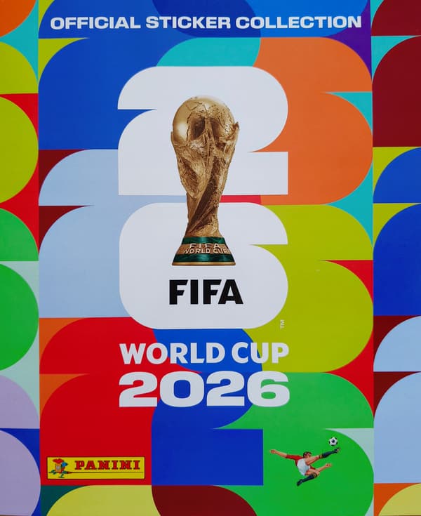 PANINI WORLD CUP 2026 Sticker Collection: 5 packets, 35 stickers