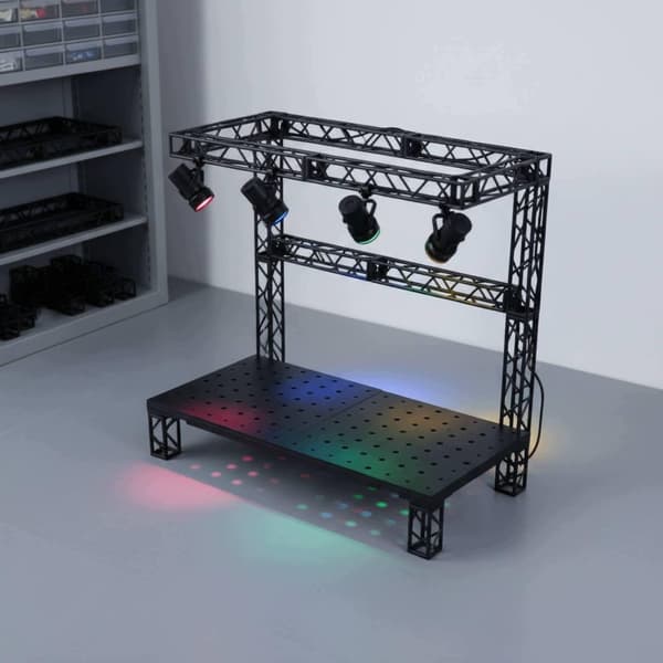 DIY Hangar Display Stand – Colour Change – Illuminated Vt-131-1 with light