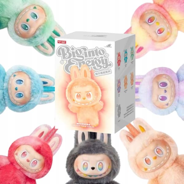 LABUBU BIG INTO ENERGY THE MONSTERS KEYRING PLUSH TOY
