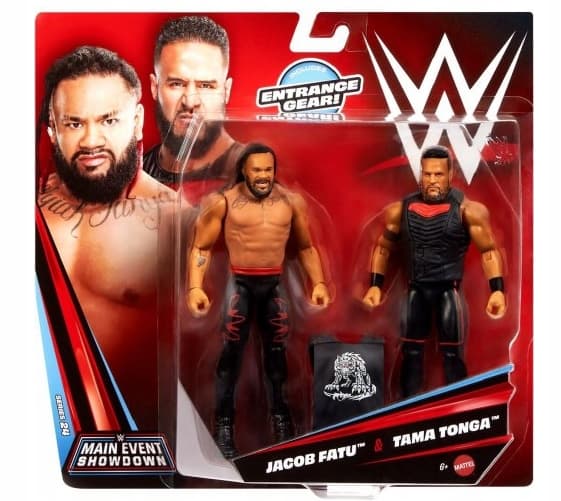 WWE Main Event Showdown 2-pack Figures: Tama Tonga vs Jacob Fatu - JHJ56
