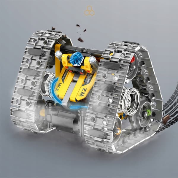 PROGRAMMABLE ROBOT – LARGE CONSTRUCTION SET (560 pieces) WITH APP AND REMOTE CONTROL