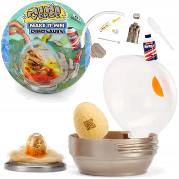 MINI VERSE MAKE IT MINI JURASSIC WORLD SURPRISE BALL DINOSAUR +8