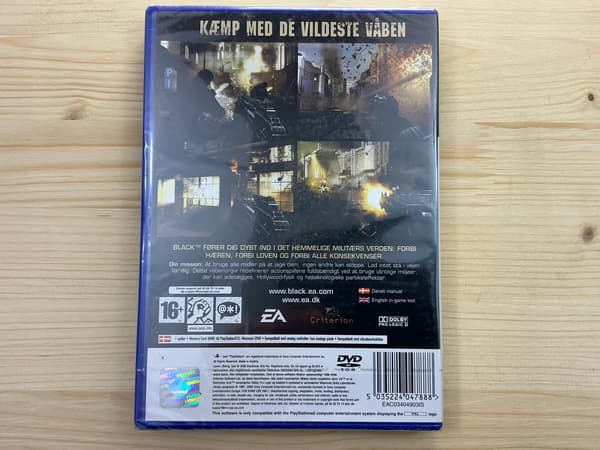 BLACK FPS 2006 – a new PS2 game