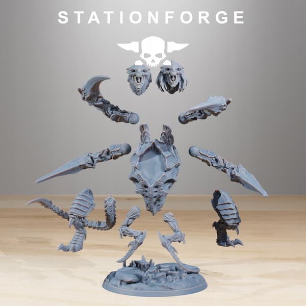Xenraid Ravage Howler – Station Forge – 3D printing