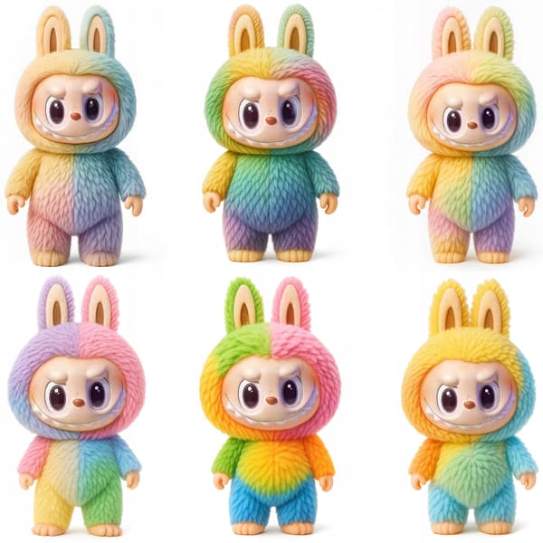LABUBU SURPRISE KEYRING TOY – INTERACTIVE SINGING la bubu