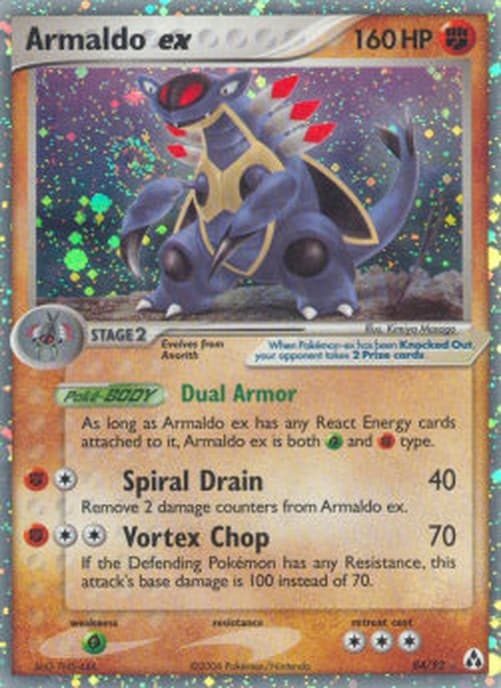 Pokemon Armaldo ex