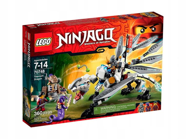 LEGO Ninjago Titanium Dragon 70748