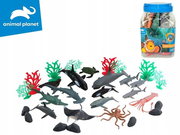 ANIMAL PLANET OCEAN FISH SET – 30 PIECES