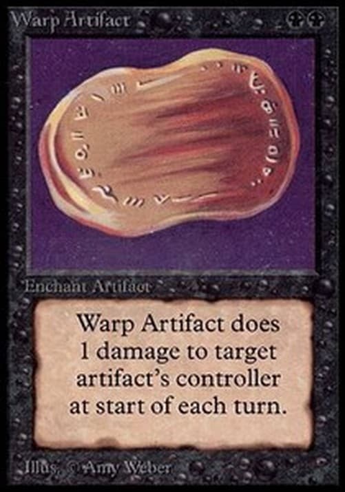 Magic: The Gathering Warp Artifact