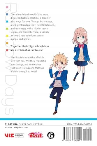 RAINBOW DAYS, VOL. 12 (VOLUME 12) – Minami Mizuno (COMIC)