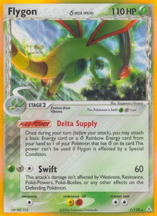 Pokemon Flygon δ Delta Species