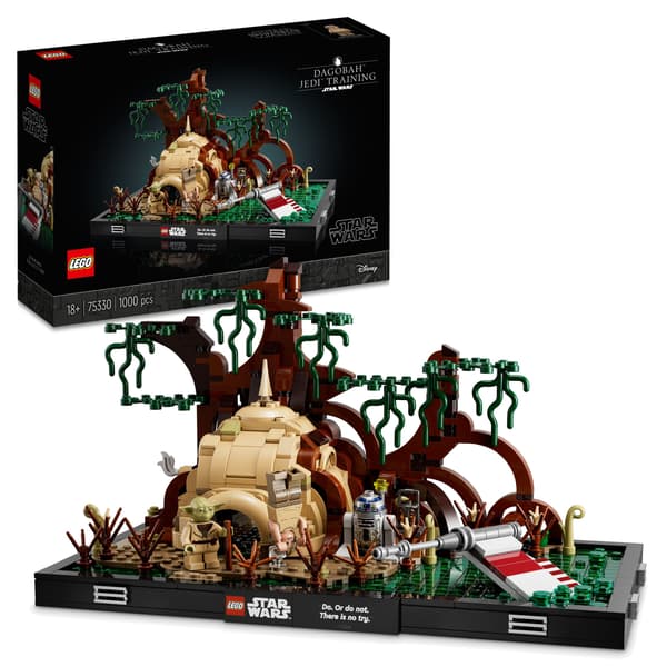 LEGO 75330 Star Wars – Diorama: Jedi Training on Dagobah – New set