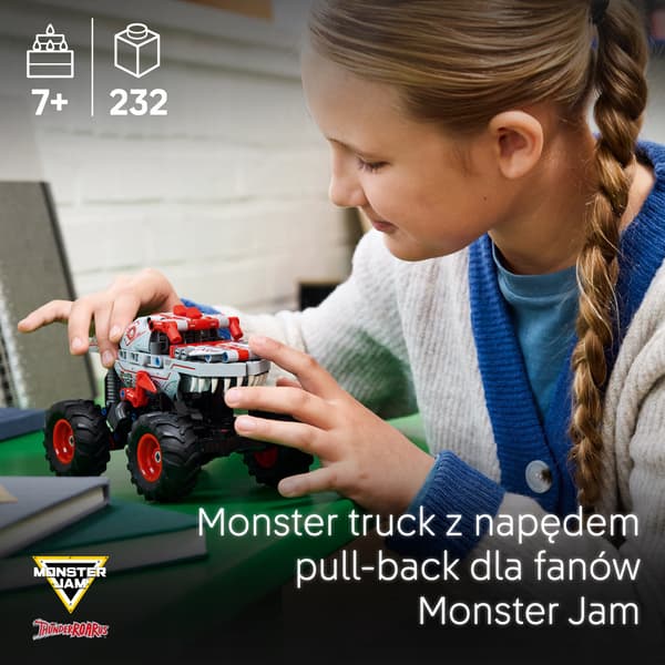 LEGO Technic Monster Jam ThunderROARus with pull-back mechanism 42200