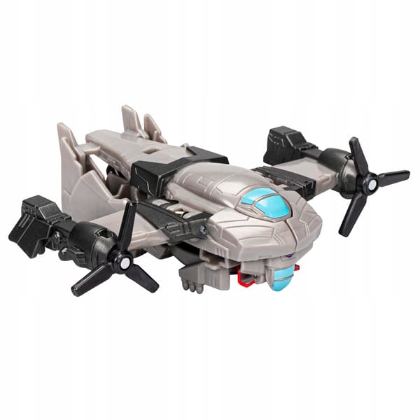 Transformers Earthspark Megatron 1-Step Flip Changer Figure, 10 cm Robot, 6+