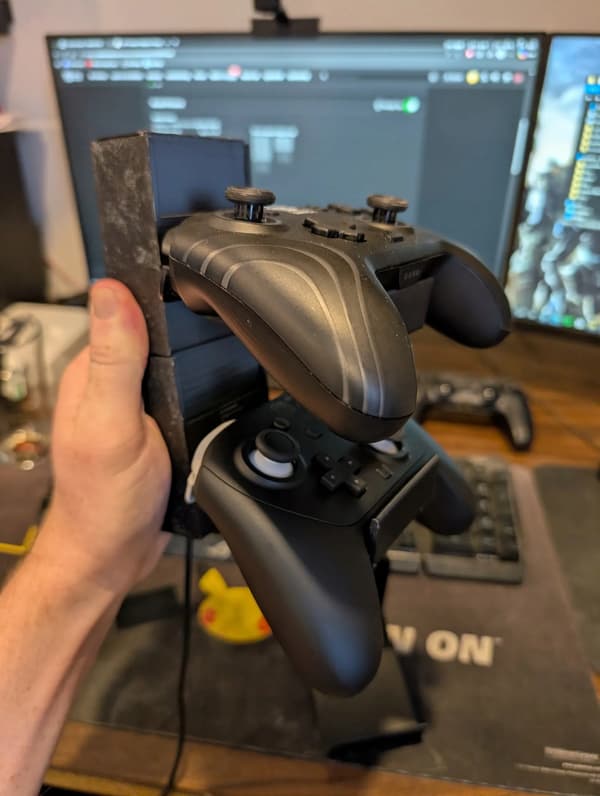 Stackable Console Controller Stand