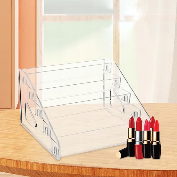 Display stand Acrylic multi-tier organiser Presentation Riser 5-Tier Stand