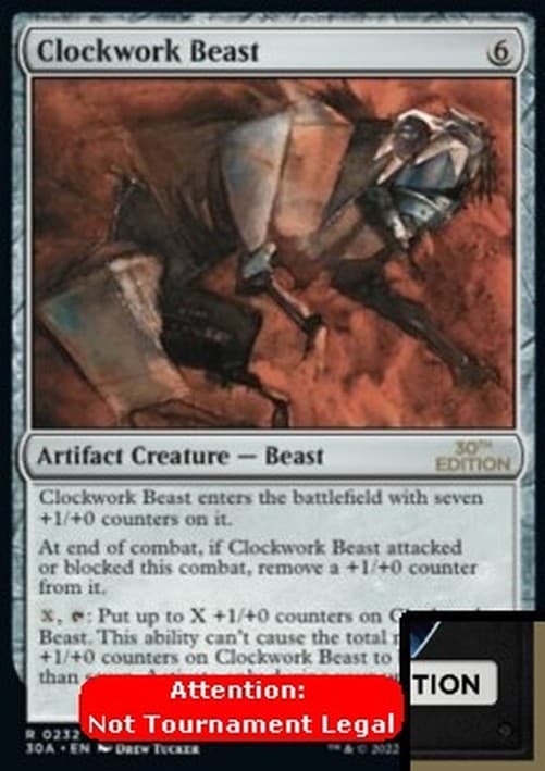Magic: The Gathering Clockwork Beast