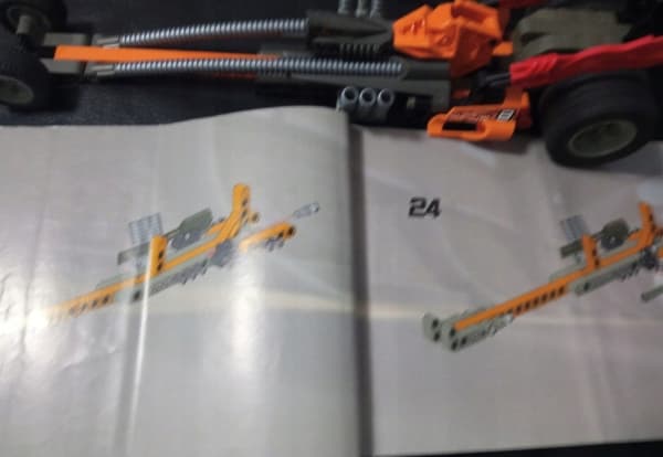 Lego 8471 Nitro Burner. DESCRIPTION! PHOTOS!