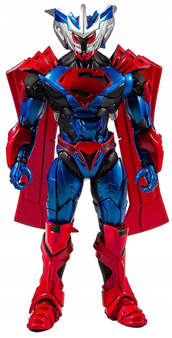 Large SUPERMAN UNCHAINED DC Multiverse figurine, 18 cm