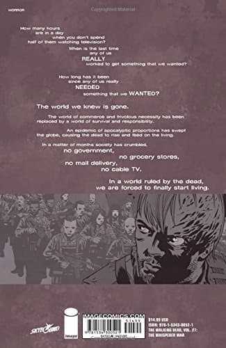 THE WALKING DEAD VOLUME 27: THE WHISPERER WAR - Ro