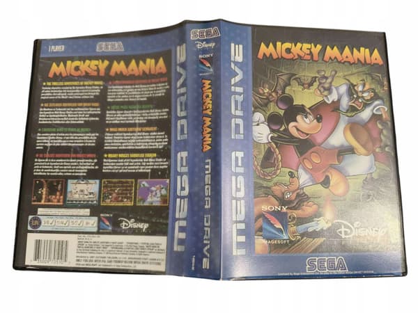 SEGA MEGA DRIVE MICKEY MANIA / PLATFORM GAME
