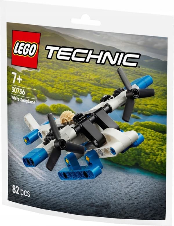 LEGO Technic 30736 White Seaplane