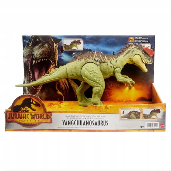 Jurassic World: the large Yangchuanosaurus dinosaur