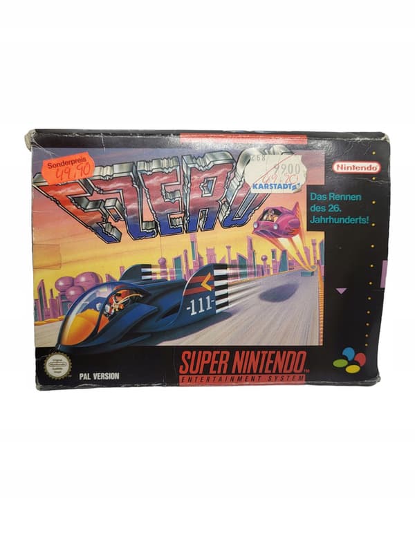 F-Zero for the SNES (Super Nintendo)