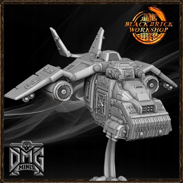 Silver Wardens Corvus Tempest – a proxy model for board games/D&D/GURPS