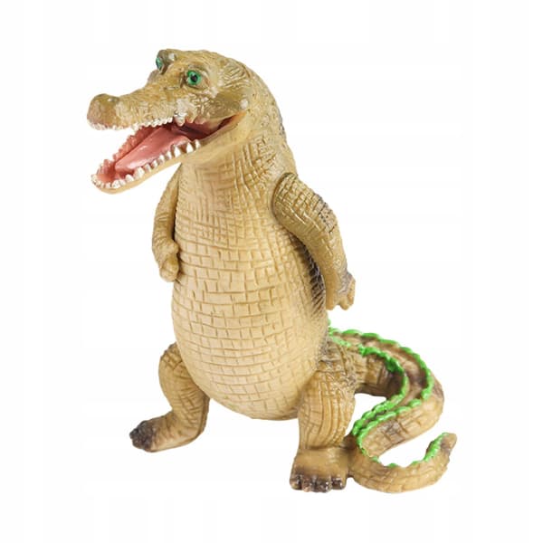 Crocodile Figure Simulation – Learning Aids – Educational Props – Standing Display Stand
