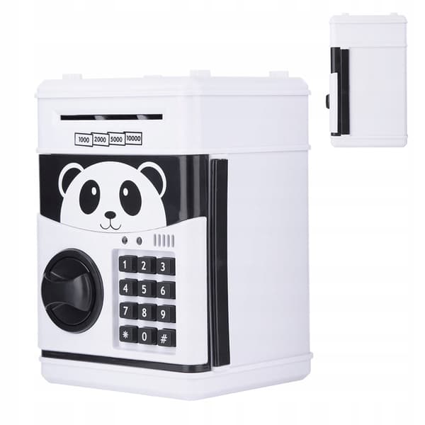 A small, charming coin box. Password lock. LR Security