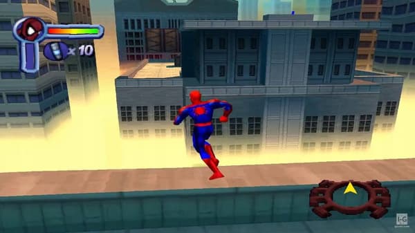 Spider-Man (2001) [PSX], action game