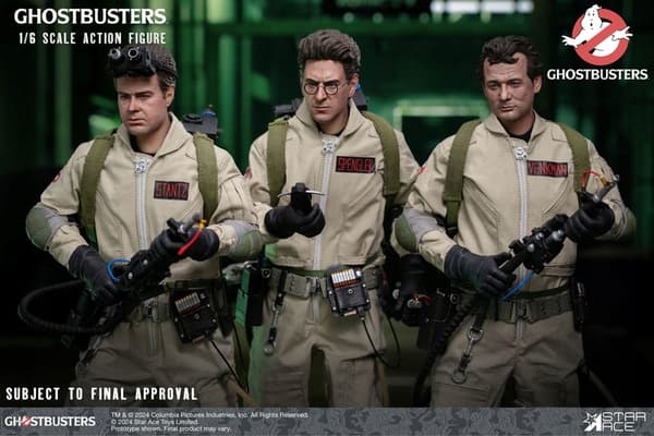 1/6 scale Ray Stantz collectable figure from Ghostbusters 1984 – Star Ace, 30 cm