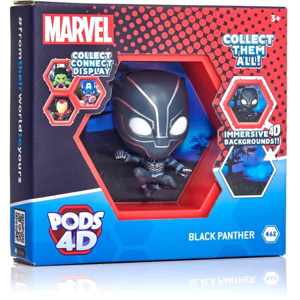 Marvel Black Panther PODS 4D collectable figurine No. 462 by WOW Stuff