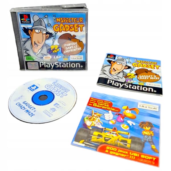 Inspector Gadget for Sony PlayStation (PSX) – a retro game