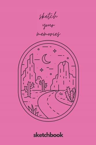 Sketchbook: Cute Pink Sketchbook, Notebook, Notepad – 6" x 9"
