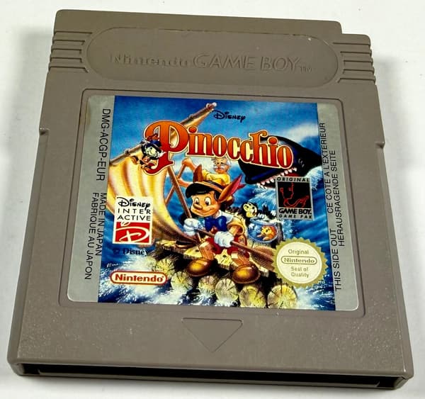 Pinocchio for the Nintendo Game Boy