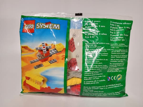 Lego System McDonald’s 1644 Basic polybag, MISB, 1994
